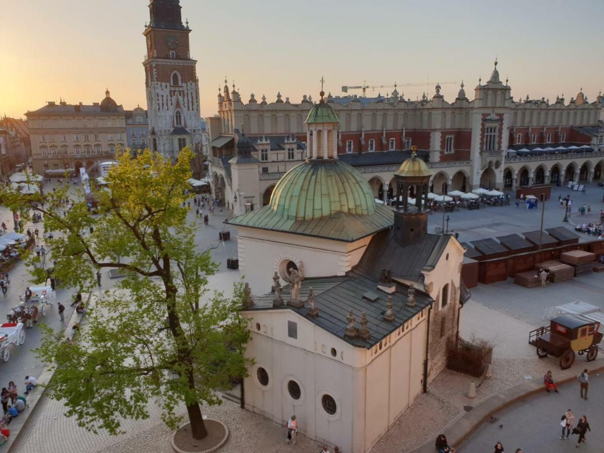 Main Market Square City View Cracovia Exterior foto